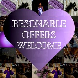 Reasonable Offers Are Welcome!!! 💜